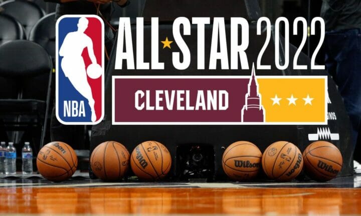 2022 NBA All Star Game basketballs