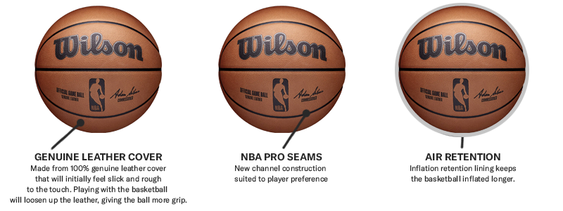 The NBA official game ball