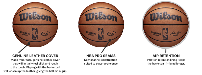 wilson nba ball features