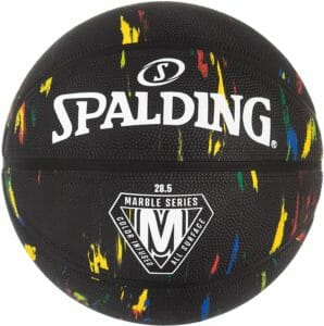 Spalding Marble Series Multi Color Outdoor Basketball