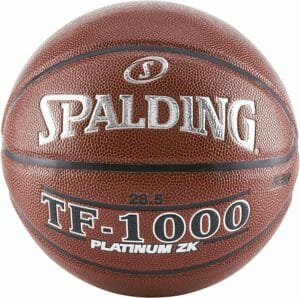 Spalding TF-1000 Platinum ZK Indoor Game Basketball
