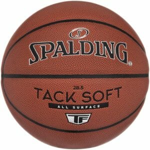 28.5 INTERMEDIATE SIZE SPALDING TF-500 COMPOSITE LEATHER BASKETBALL 