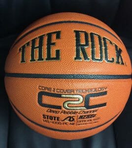 the rock basketball