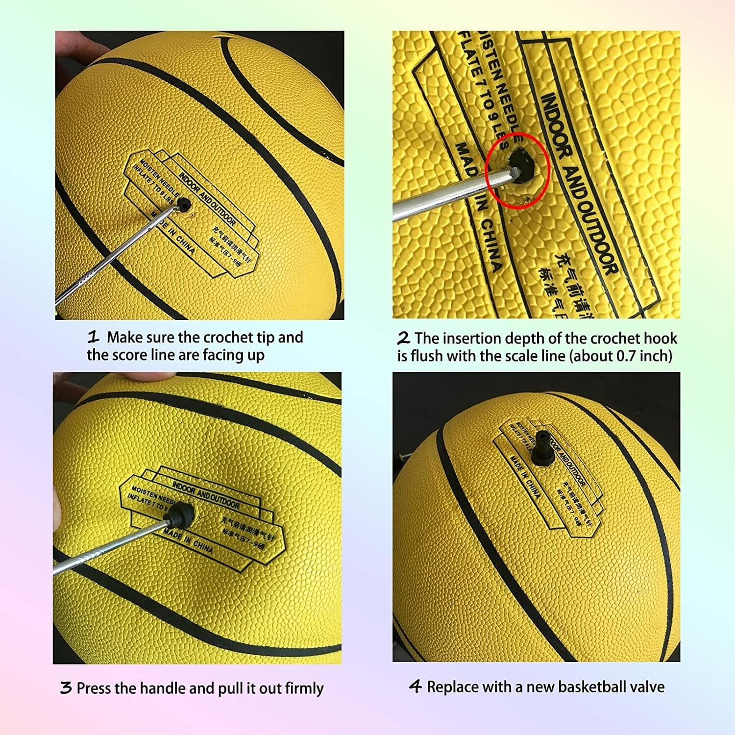 replace basketball valve