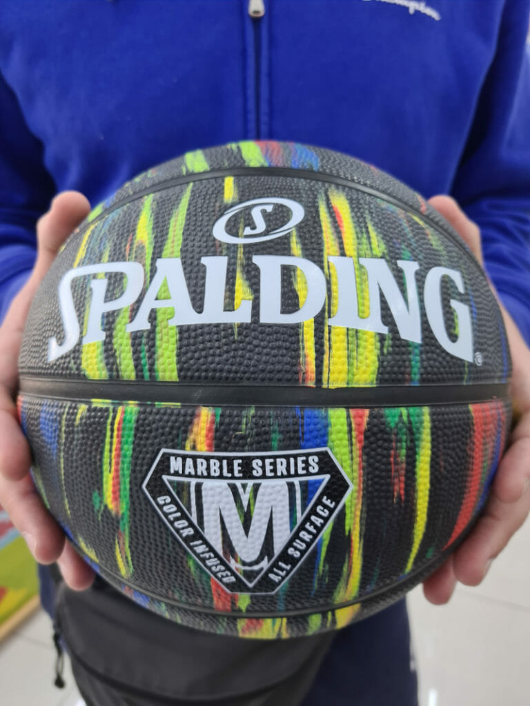 Spalding Marble Series Color Infused Basketball