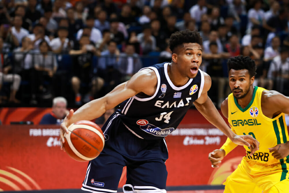 giannis antetokounmpo molten official fiba world cup basketball