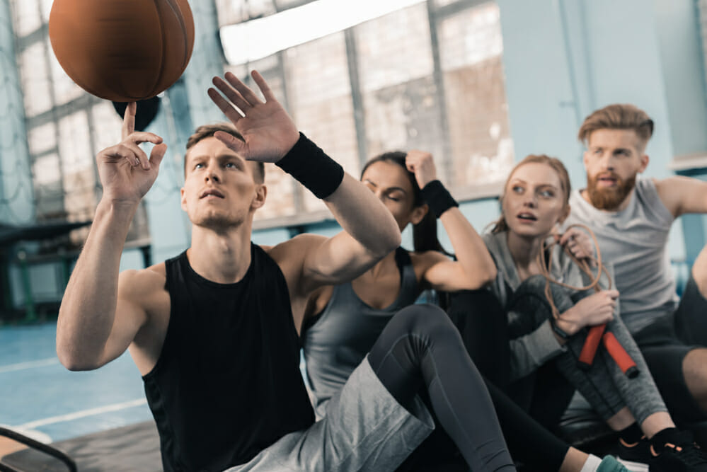 impress friends by spinning basketball